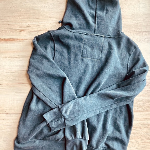 NWT Aviator Nation Charcoal Ninja Hoodie M - Picture 2 of 7